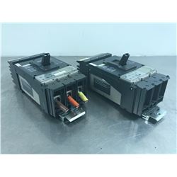 (2) SQUARE D DJA34400E53 CIRCUIT BREAKER