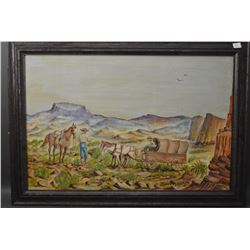 WESTERN PAINTING (W. HOWARD HAMM)