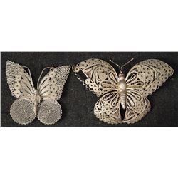 MEXICAN SILVER BUTTER FLY'S