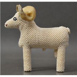 ZUNI INDIAN BEADED RAM