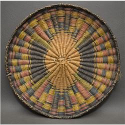HOPI INDIAN BASKETRY PLAQUE