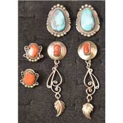 NAVAJO INDIAN EARRINGS