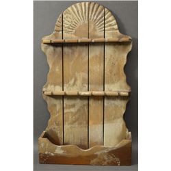 NEW MEXICAN WOODEN SPOON RACK