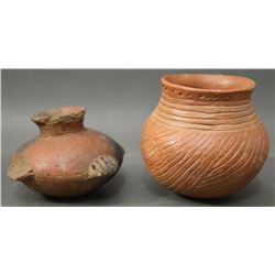 PRE-COLUMBIAN POTTERY JARS