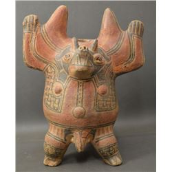 PRE-COLUMBIAN POTTERY FIGURE