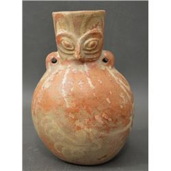 CHIMU POTTERY EFFIGY VASE