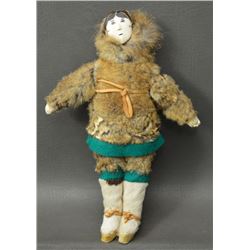 ESKIMO INDIAN HIDE DOLL