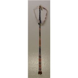 PLAINS INDIAN BEADED HAIR DROP