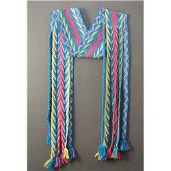 IROQUOIS INDIAN BEADED SASH