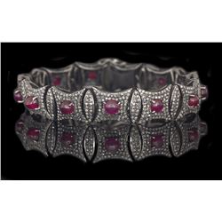 Ruby and Diamond Bracelet.