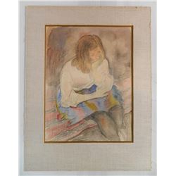 Raphael Soyer (American 1899-1987)
