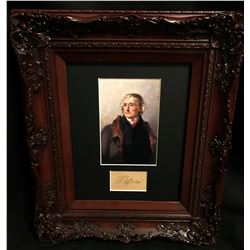 THOMAS JEFFERSON (1743-1826). Previously lot 76