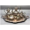 Image 1 : 6pc REED & BARTON "Winthrop Shield" Tea Set.