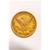 Image 2 : 1844-O UNITED STATES LIBERTY HEAD GOLD $5