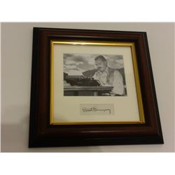 ERNEST HEMINGWAY. (1899-1961). Previously lot 115