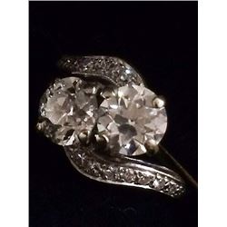 14kt Gold Diamond Ladies Ring