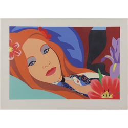 Tom WESSELMANN: Colour lithograph. "Lulu" 1982.