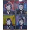 Image 1 : Peter Max, (American, 1937) Lithograph of JFK.