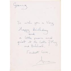 Princess Anne.
