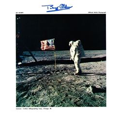 BUZZ ALDRIN SIGNED NASA LITHOGRAPH (1930-).