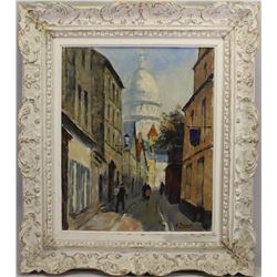 M. Janpol, 20th C. French "View of Paris"