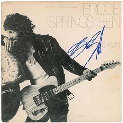 Bruce Springsteen signed album.