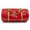Image 1 : LOUIS VUITTON RED PATENT VERNIS LEATHER BEDFORD HANDBAG