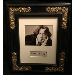 OSCAR WILDE (1854-1900). Previously lot 268