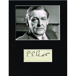 T.S. ELIOT (1888-1965).