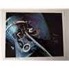 Image 1 : OFFICIAL NASA LITHO: ASTRONAUT SCOTT FROM COMMAND SHIP HATCH.