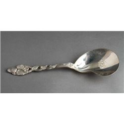 Tiffany & Co. Silver Strawberry Server Berry Spoon.