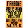 Image 1 : FISHBONE & PUBLIC ENEMY CONCERT POSTER.