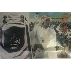 LAWRENCE OF ARABIA ORIGINAL VINTAGE POSTER 1963.