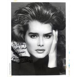 Brooke Shields - 8 x 10 Signed Photograph.