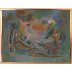 Oil on Canvas, Marcel Saint-Martin.