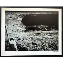 N.A.S.A. THE SEA OF TRANQUILITY LITHOGRAPH.