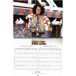 MICHAEL JACKSON TWICE SIGNED CALENDAR.