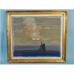 Robert Andrew Parker Night Painting