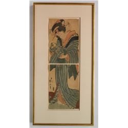 Eizan Kikugawa woodcut.