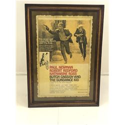 Butch Cassidy & Sundance Kid Promotional Poster.