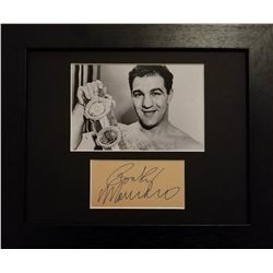 Rocky Marciano (1923-1969). Previously lot 729