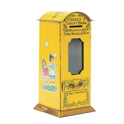 Tin Sweet Thrift Vending Bank.