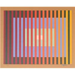 Yaacov Agam Lithograph, Signed Edition