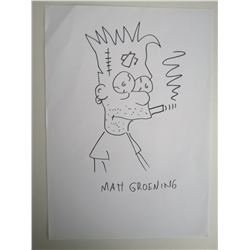MATT GROENING - Bart Simpson - The Simpsons.