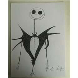 TIM BURTON (1958-). - Jack Skellington - A nightmare before christmas.