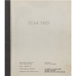 STAR TREK "THE SAVAGE CURTAIN" SCRIPT .