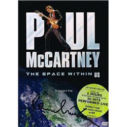 PAUL MCCARTNEY SIGNED DVD SLIPCASE.