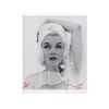 Image 1 : BERT STERN SIGNED: MARILYN MONROE LOOKING UP.
