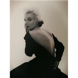 BERT STERN SIGNED (1929-2013): MARILYN MONROE - Vogue from the back.