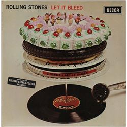 THE ROLLING STONES - LET IT BLEED (ORIGINAL UK MONO PRESSING WITH POSTER - DECCA LK 502)